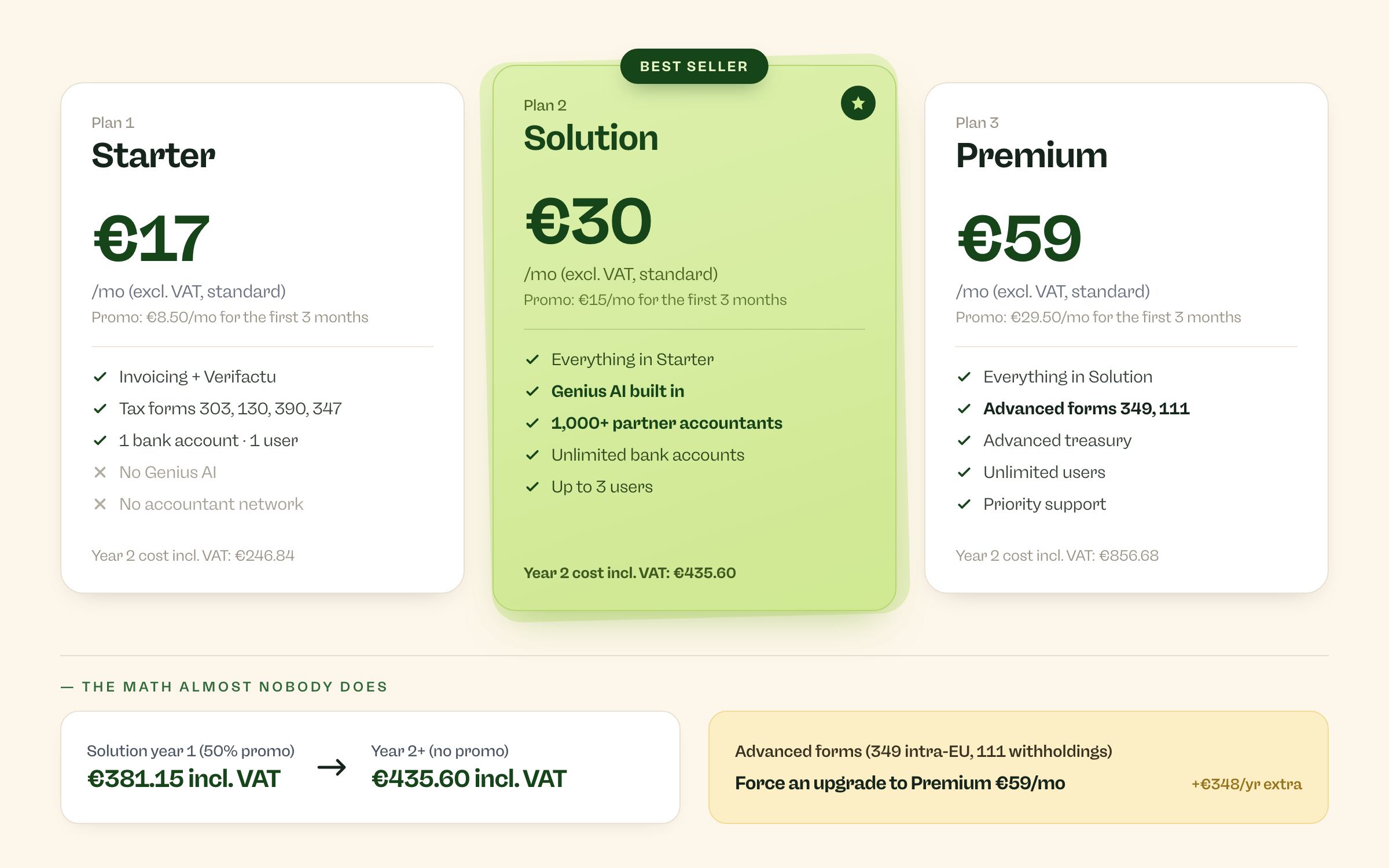 Quipu pricing compared with alternatives
